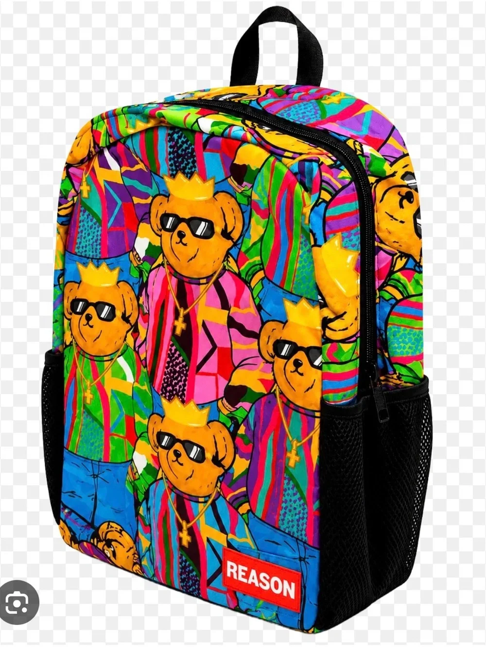 Biggie Bear King Reason Backpack - New in packaging